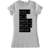 Women's BACKSTREET LIST T Shirt