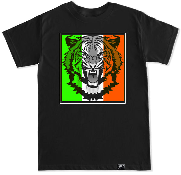 Men's CELTIC TIGER Premium T Shirt. Free Shipping. 100% Cotton