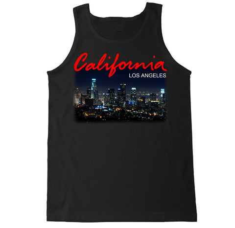 Men's California LA Los Angeles City Tank Top
