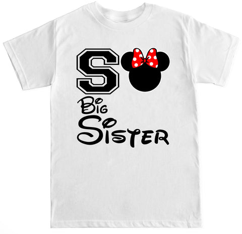 Unisex Disney Big Sister T Shirt