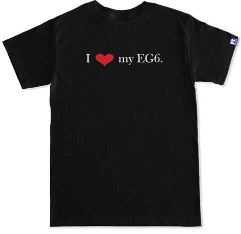 Men's I HEART MY EG6 T Shirt