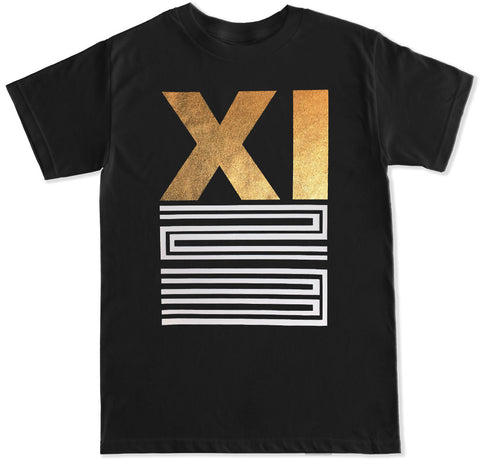 Men's Retro XI T Shirt Gold
