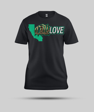 Set Above Cali Love Green T Shirt