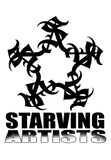 Starving Artists Ink LA Throwie T Shirt