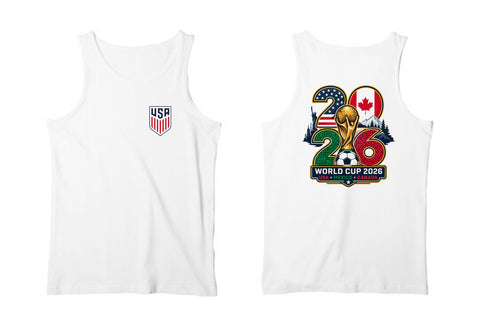 Men's FIFA 2026 World Cup USA Mexico Canada Tank Top