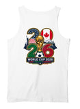 Men's FIFA 2026 World Cup USA Mexico Canada Tank Top