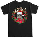 Men's Meowy Christmas T Shirt