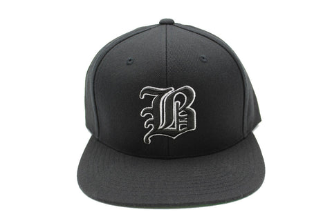 Old English Letter B Snapback Hat