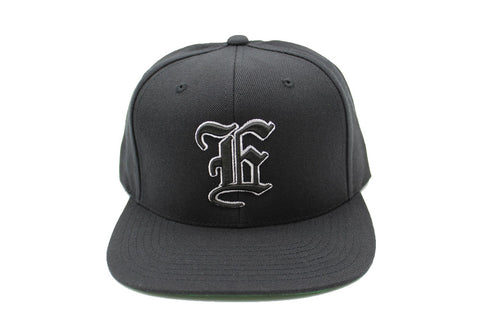 Old English Letter E Snapback Hat
