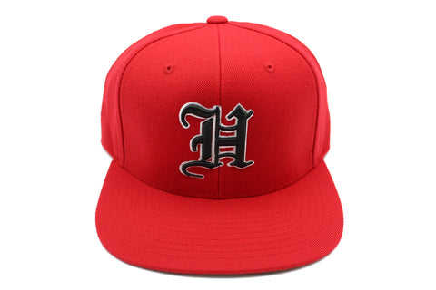 Old English Letter H Snapback Hat
