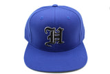 Old English Letter H Snapback Hat