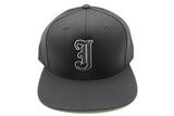 Old English Letter J Snapback Hat