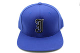 Old English Letter J Snapback Hat