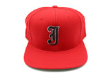 Old English Letter J Snapback Hat