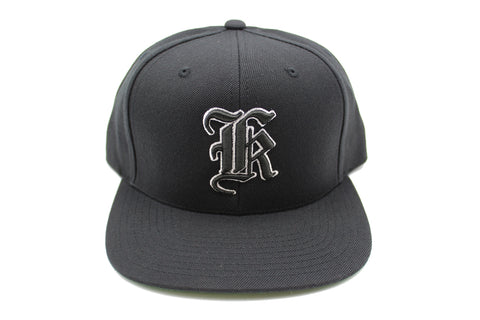 Old English Letter K Snapback Hat