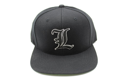 Old English Letter L Snapback Hat