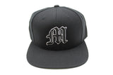 Old English Letter M Snapback Hat