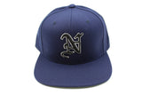 Old English Letter N Snapback Hat