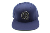 Old English Letter Q Snapback Hat
