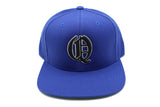 Old English Letter Q Snapback Hat