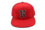 Old English Letter R Snapback Hat