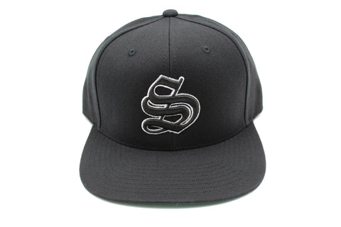 Old English Letter S Snapback Hat