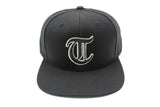 Old English Letter T Snapback Hat