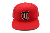 Old English Letter T Snapback Hat