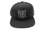 Old English Letter U Snapback Hat
