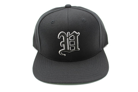 Old English Letter V Snapback Hat