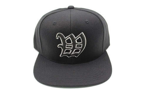 Old English Letter W Snapback Hat