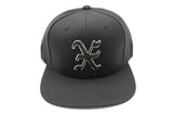 Old English Letter X Snapback Hat