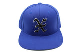 Old English Letter X Snapback Hat