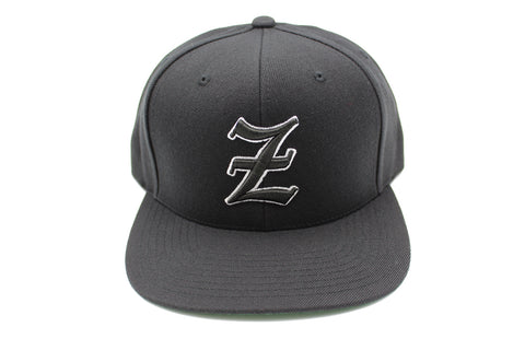 Old English Letter Z Snapback Hat