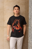Men's Roman Flames T Shirt