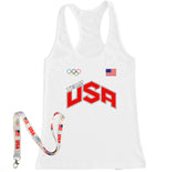 Women's USA Racerback Tank Top