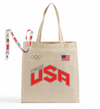 USA Cotton Canvas Tote Bag