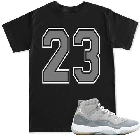 Men's 23 Cool Grey T Shirt