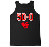 Men's 50-0 Undefeated Boxing  Tank Top