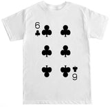 Men's Six of Hearts Diamonds Clubs Spades T Shirt