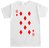 Men's Eight of Hearts Diamonds Clubs Spades T Shirt