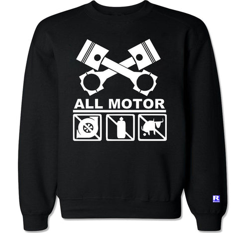 Men's ALL MOTOR Crewneck Sweater
