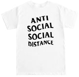 Men's Anti Social Social Distance T Shirt
