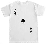 Men's Ace of Hearts Diamonds Clubs Spades T Shirt