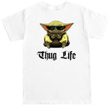 Men's Baby Yoda Finger Thug T Shirt