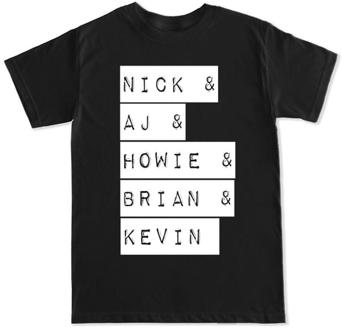 Men's BACKSTREET LIST T Shirt