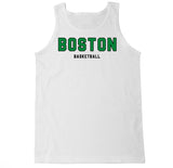Men's Boston Basketball Tank Top