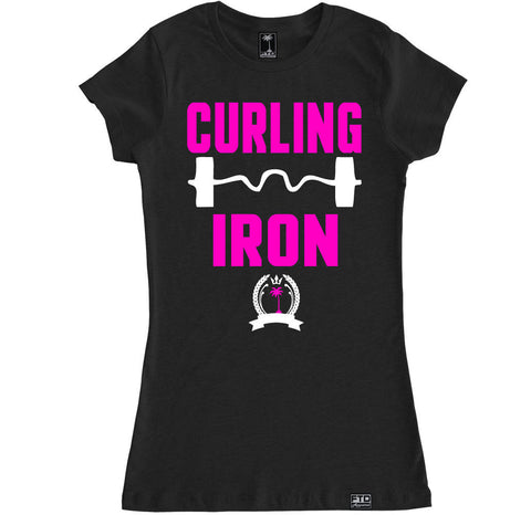 Women's CURLING IRON T Shirt