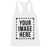 Custom Personalized Your Own Image Ladies Racerback Tank Top
