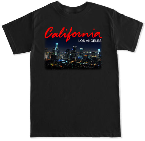 Men's California LA Los Angeles City T Shirt